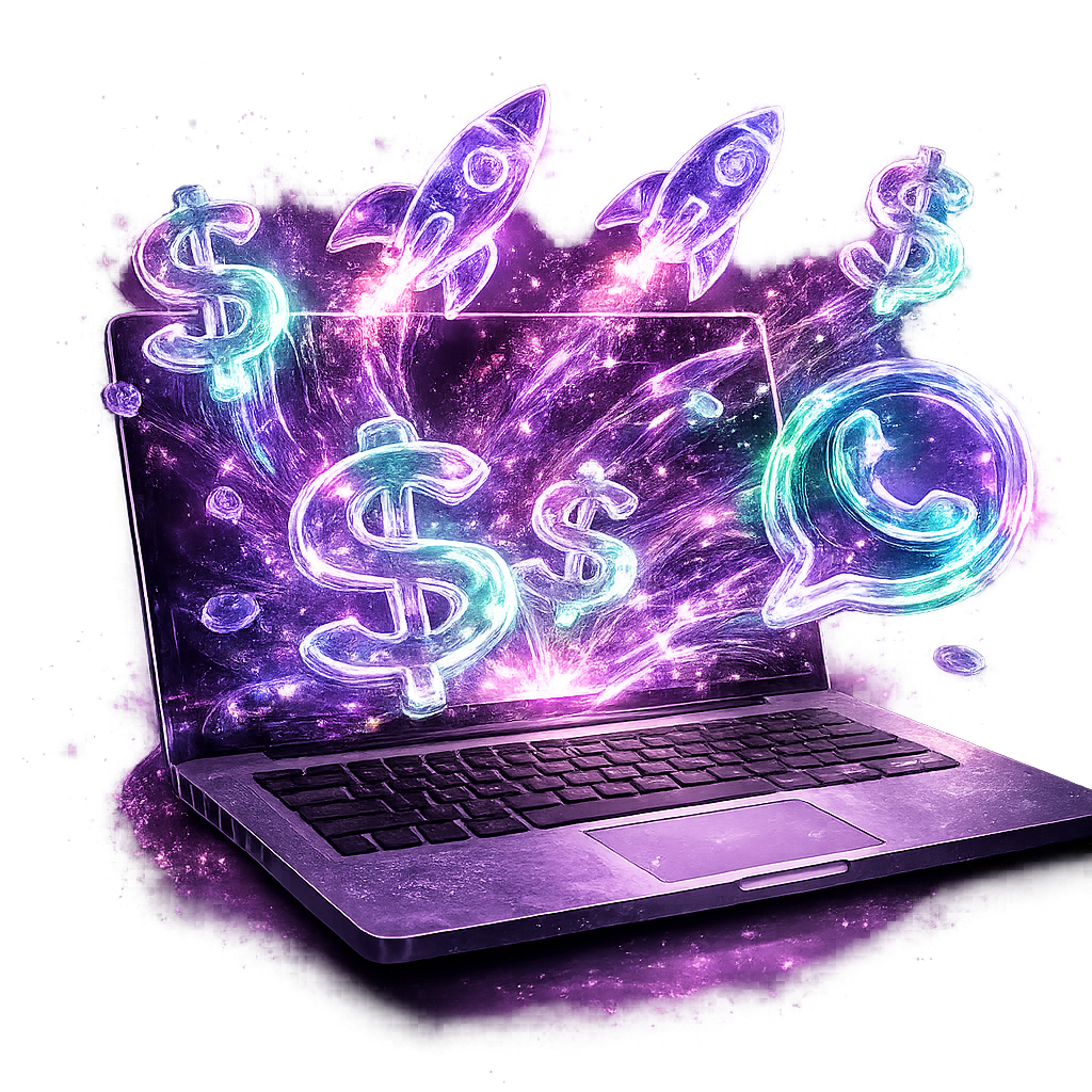 Mockup de site profissional